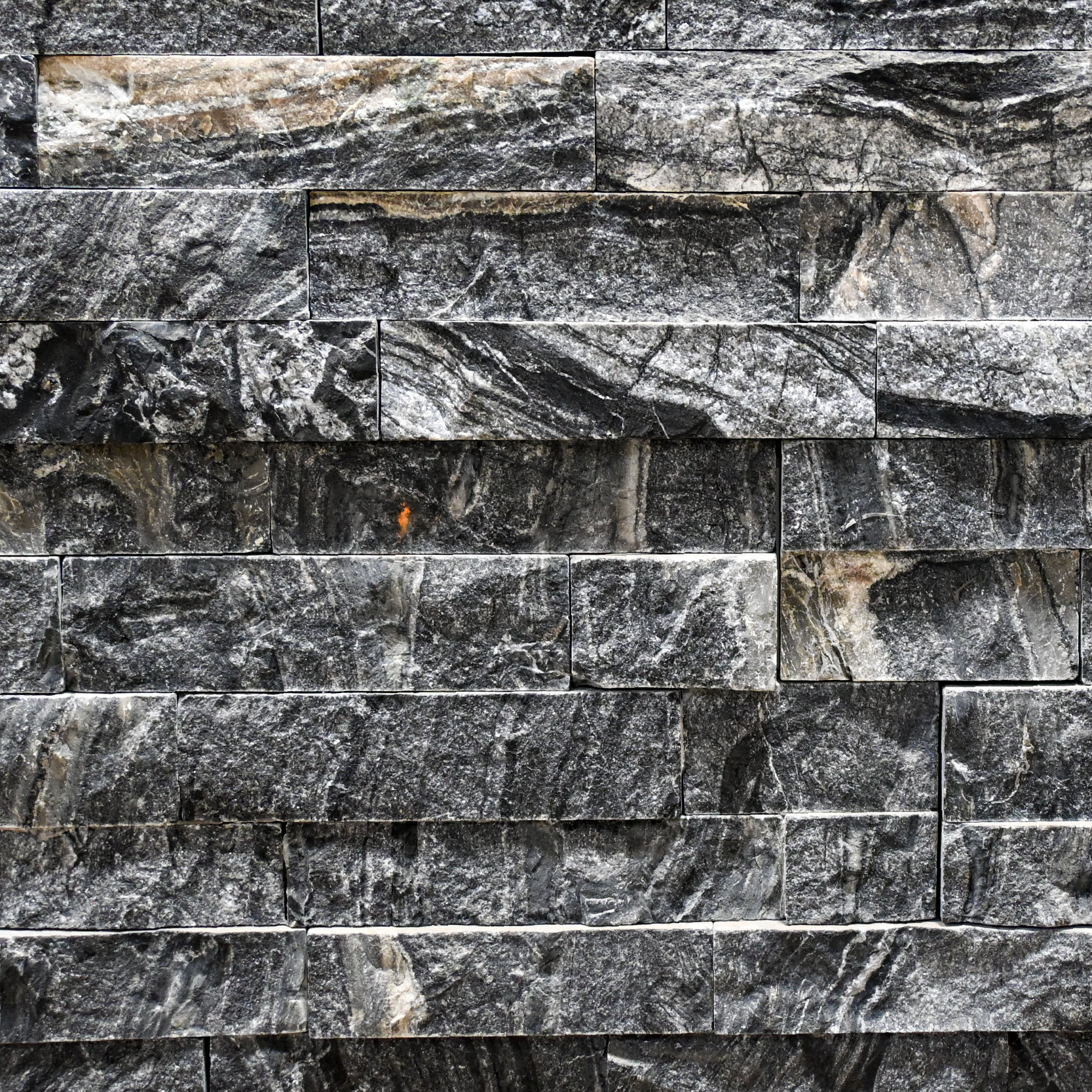 Glacial Black Natural Thinstone Glacial Black Natural Thinstone