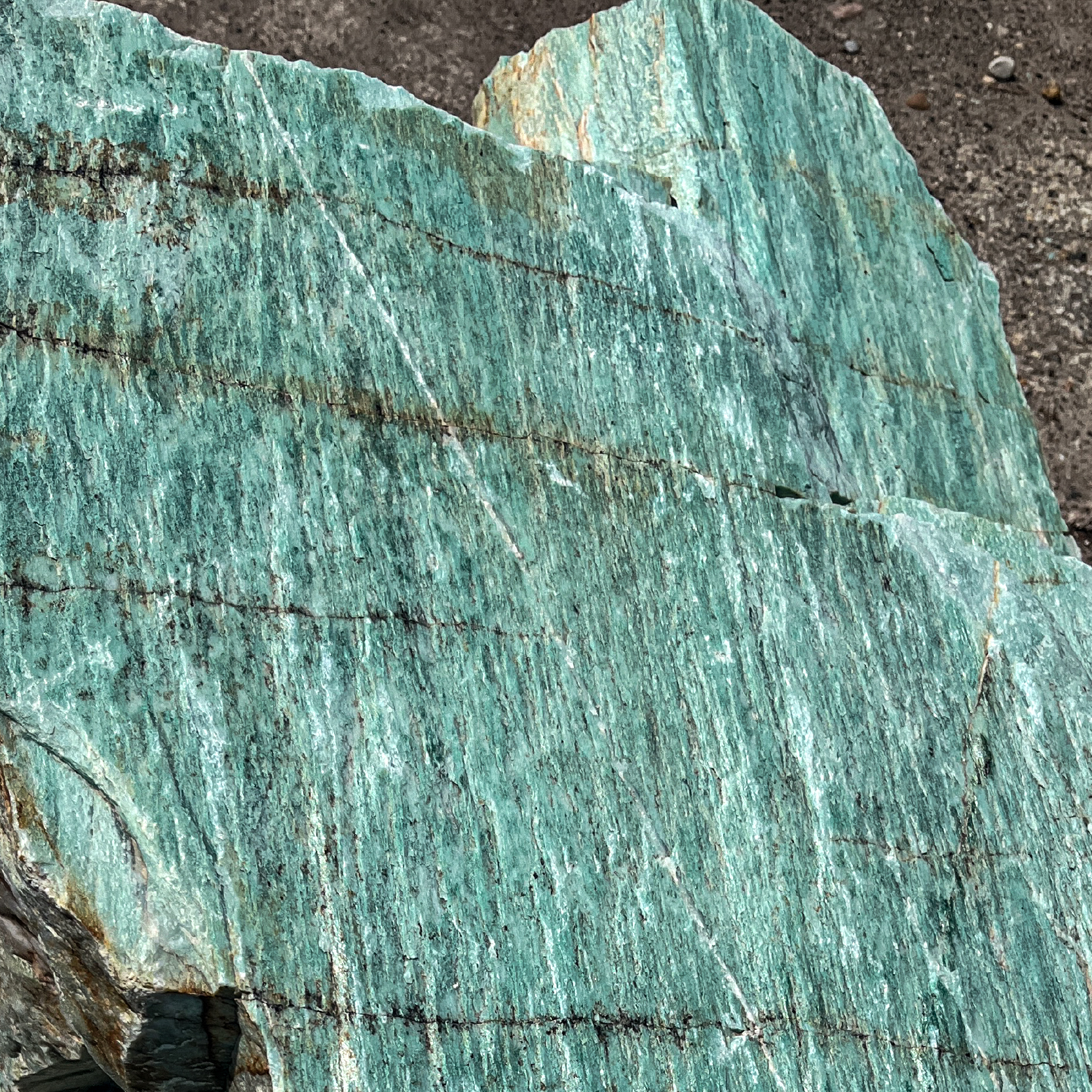 turquoise boulder