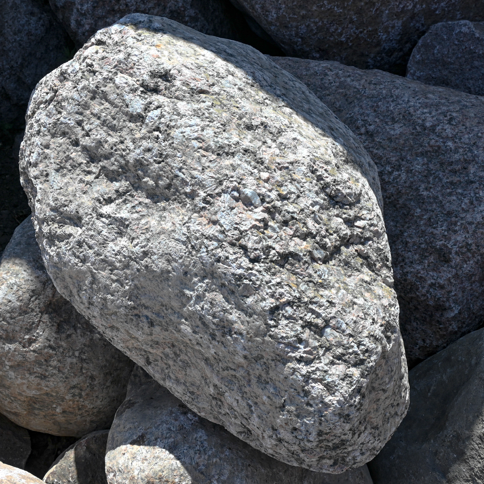 Wisconsin Granite Boulder 24in to 36in